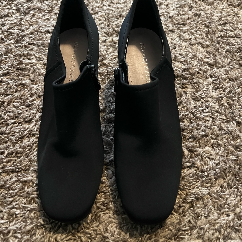 Donald J. Pliner Black Ankle Booties